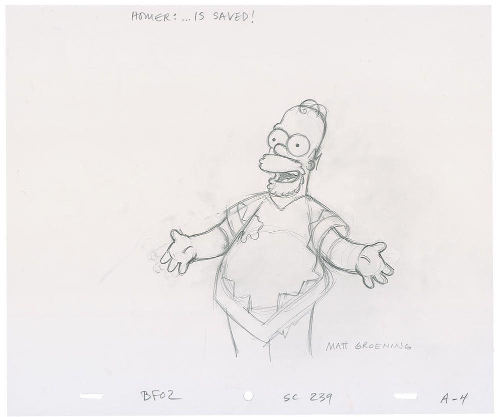Lot #645 Matt Groening