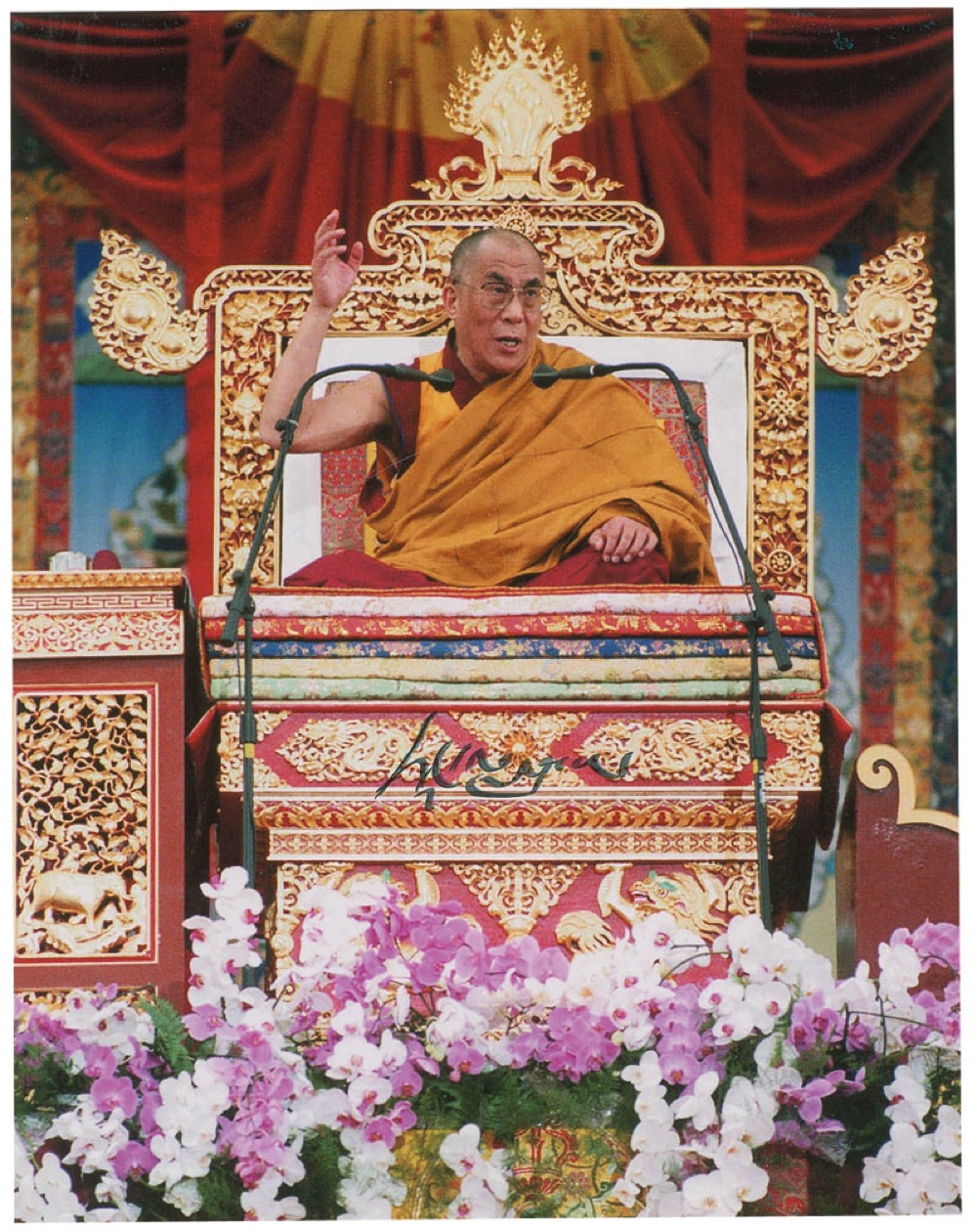 Lot #193 Dalai Lama