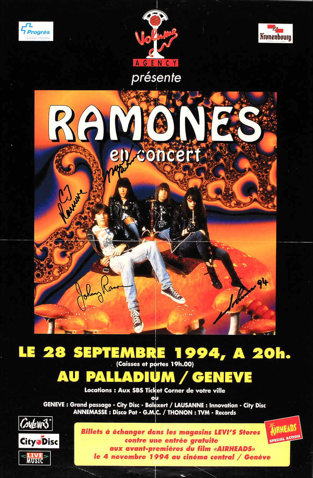Lot #954 The Ramones