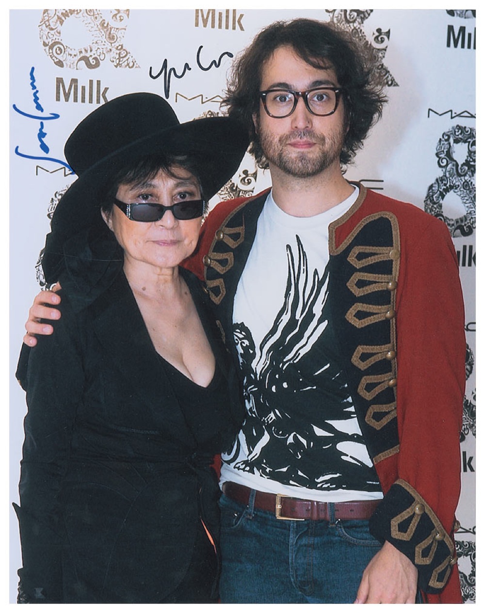 Lot #916 Yoko Ono and Sean Lennon