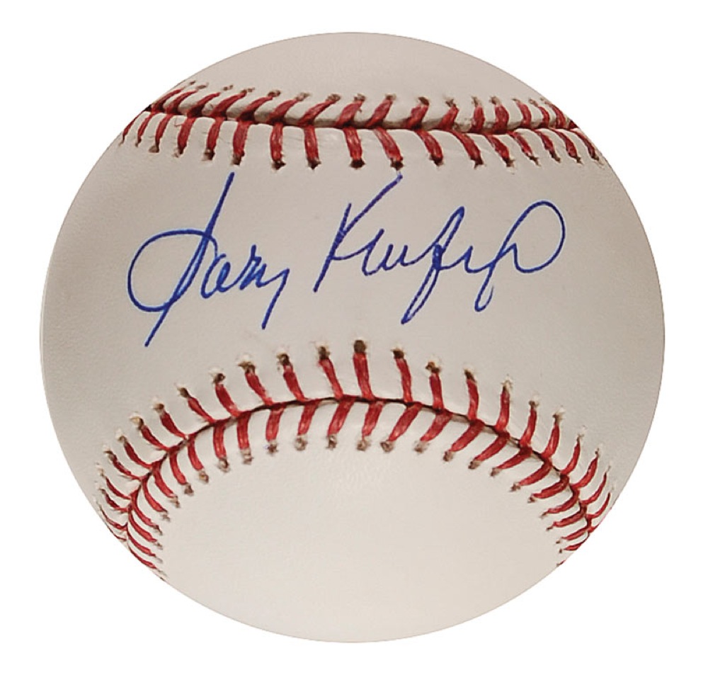 Sold at Auction: Sandy Koufax MLB Baseball SIGNED Autograph & Photo