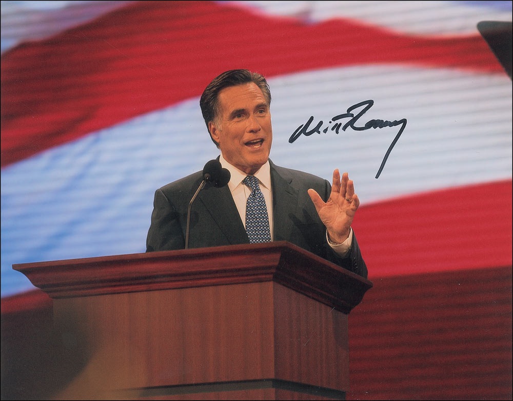 Lot #301 Mitt Romney