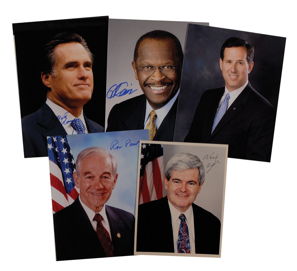 Lot #298 Republican Presidential Candidates