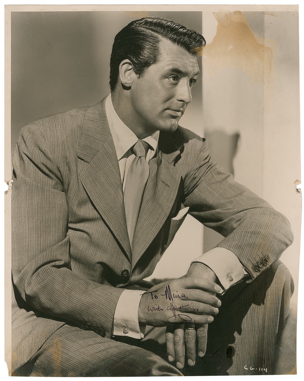 Lot #1222 Cary Grant