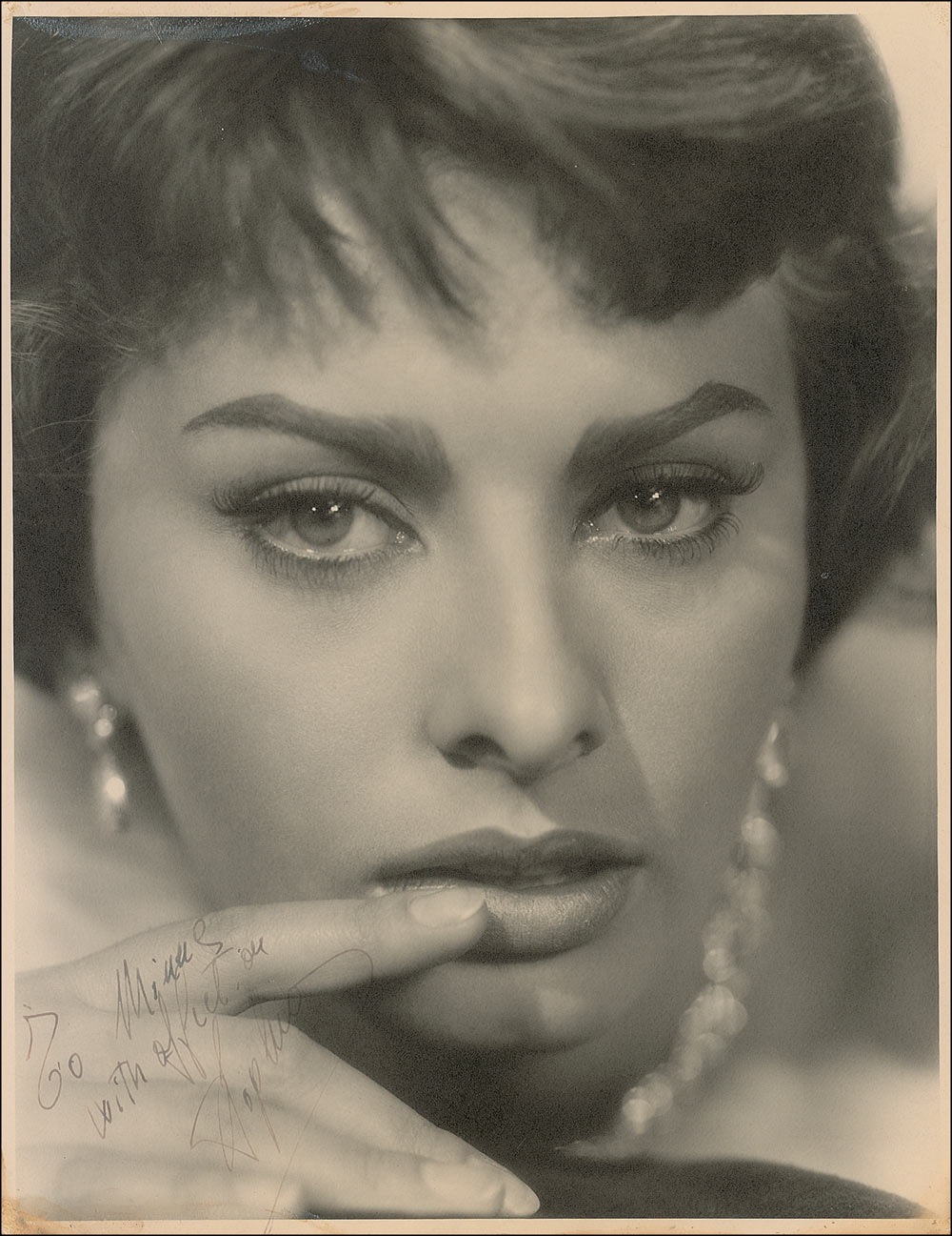 Lot #1290 Sophia Loren