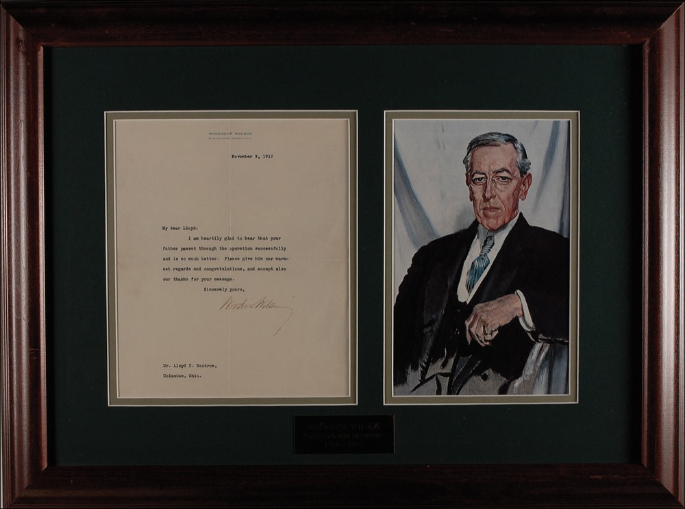 Lot #127 Woodrow Wilson