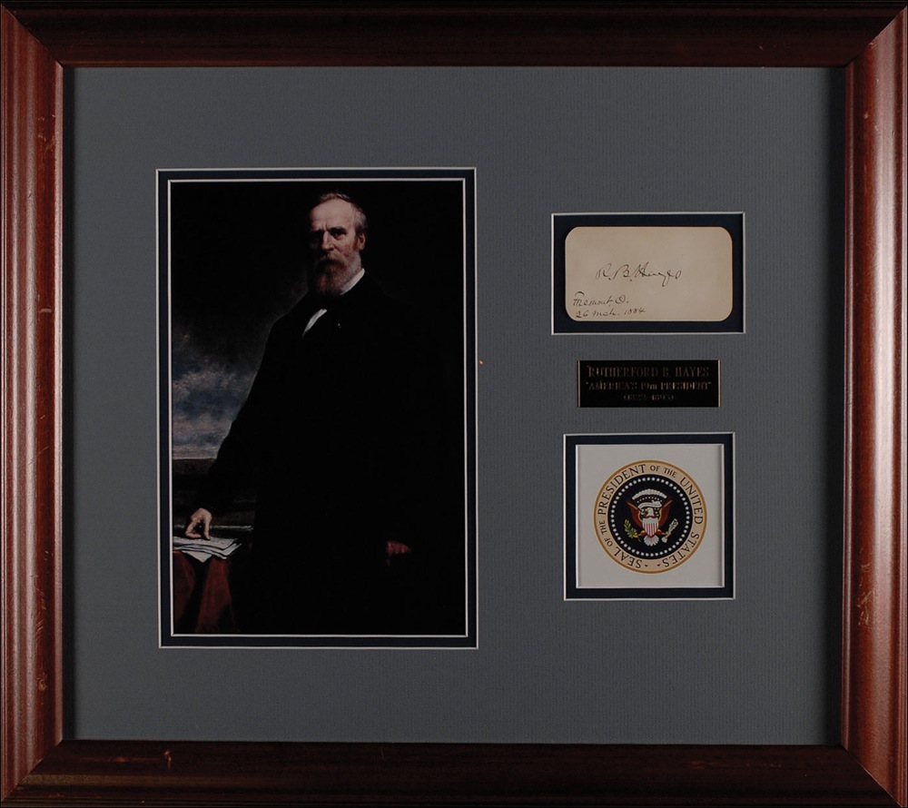 Lot #54 Rutherford B. Hayes