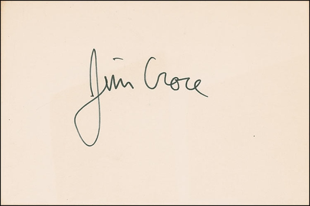 Lot #786 Jim Croce
