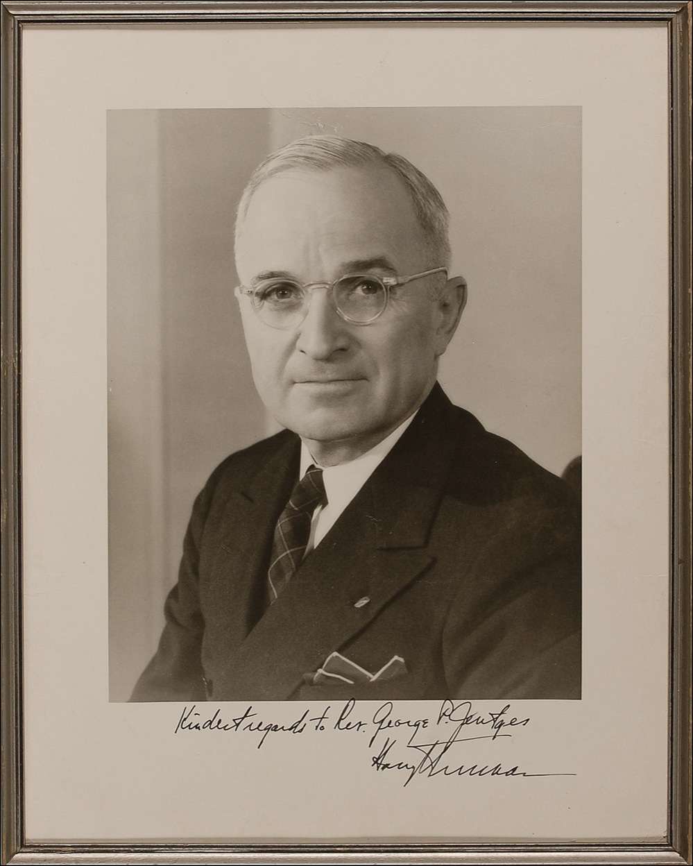 Lot #125 Harry S. Truman