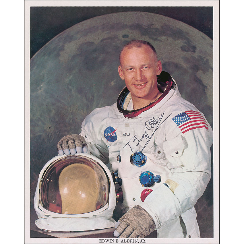 Lot #350 Buzz Aldrin