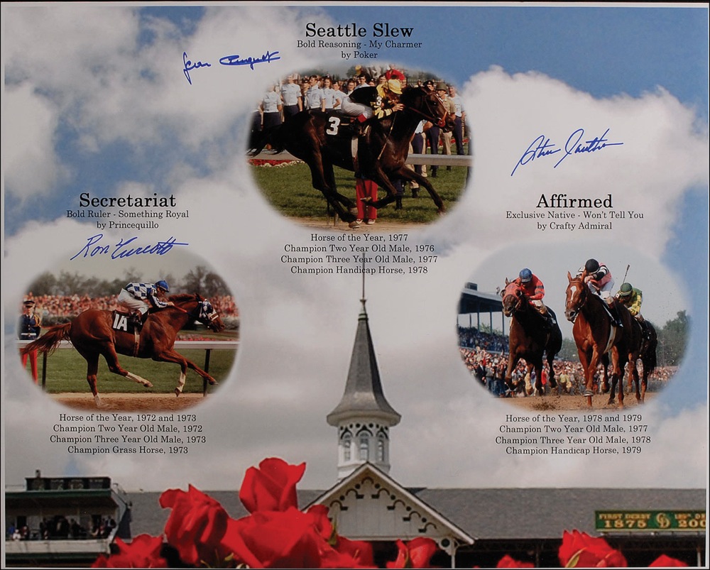 Lot #1407 Horse Racing: Triple Crown Winners