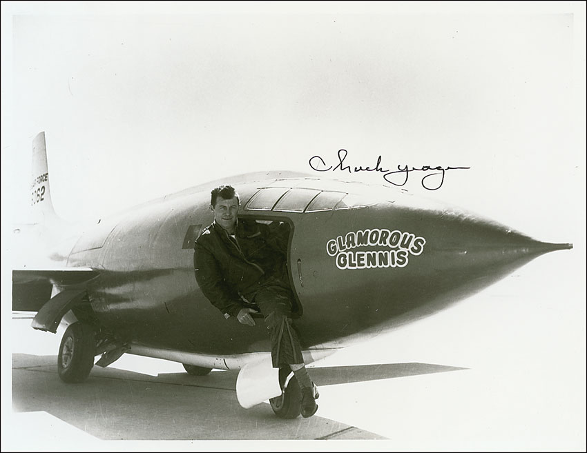 Lot #85 Chuck Yeager