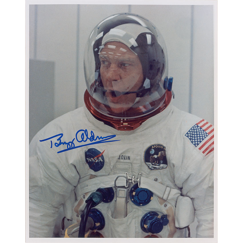 Lot #353 Buzz Aldrin