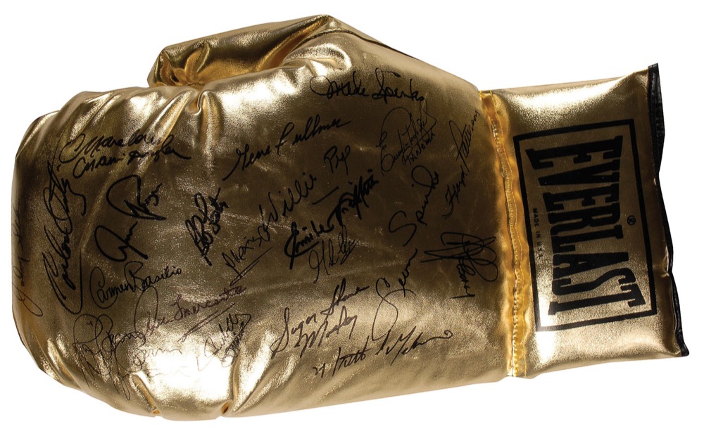 Lot #1370 Boxing Hall of Famers