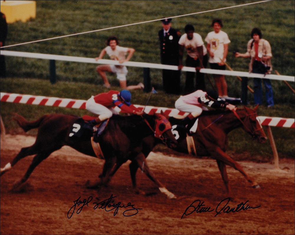 Lot #1444 Horse Racing: Cauthen and Velazquez
