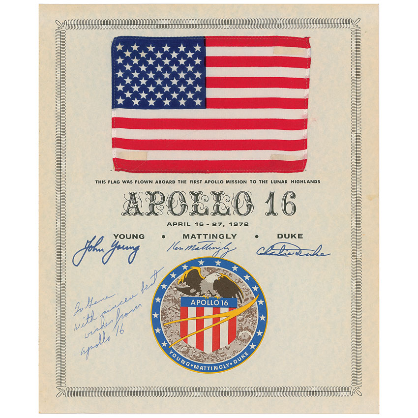 Lot #470 Apollo 16