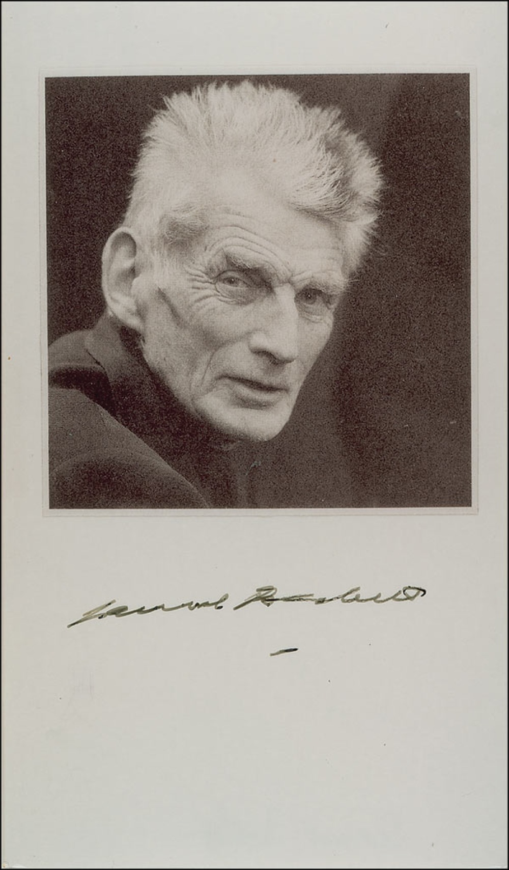 Lot #558 Samuel Beckett