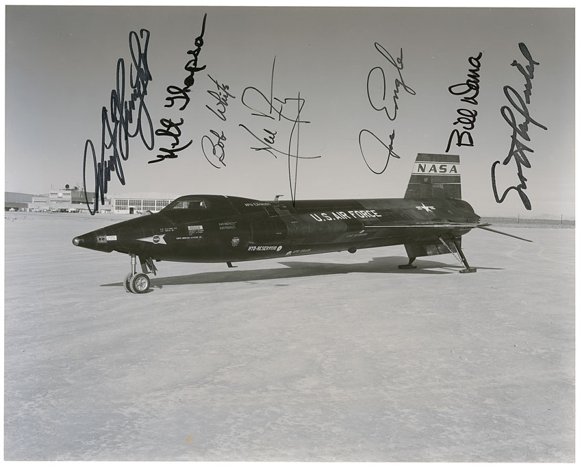 Lot #88 Neil Armstrong and X-15 Pilots