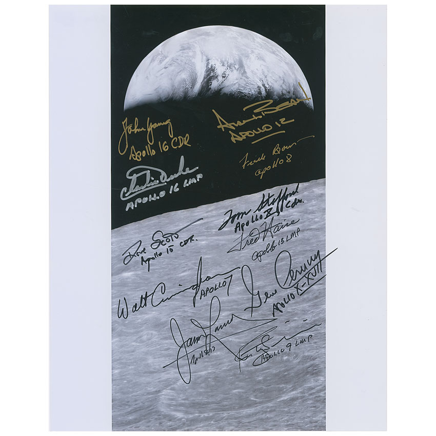 Lot #240 Apollo Astronauts