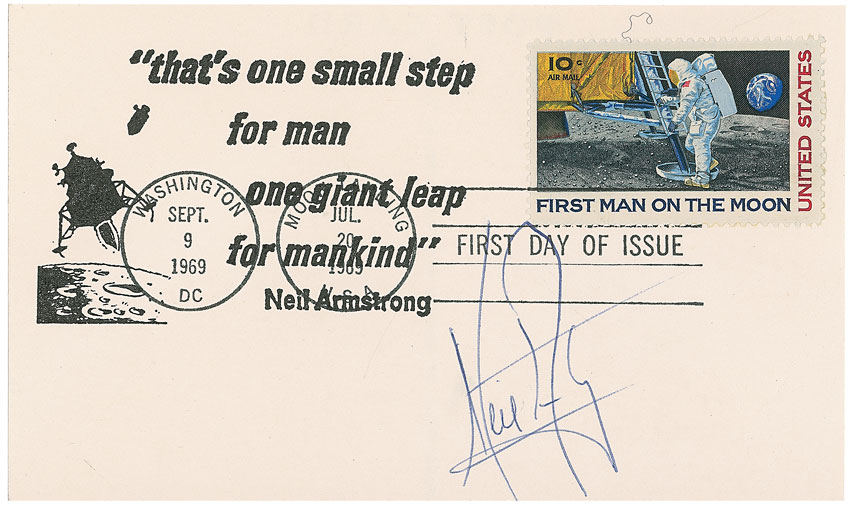 Lot #333 Neil Armstrong