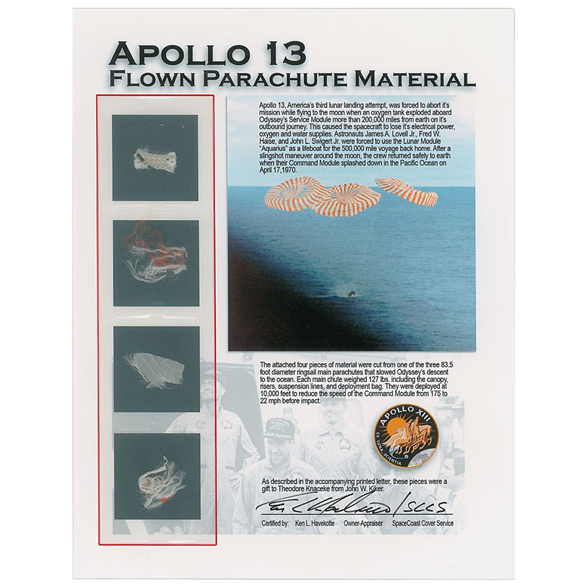 Lot #402 Apollo 13