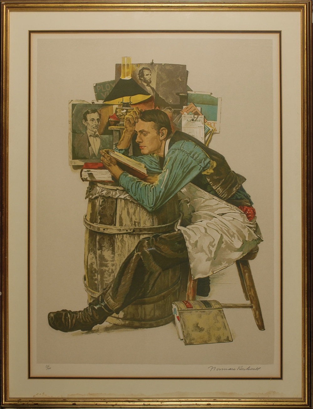Lot #1617 Norman Rockwell