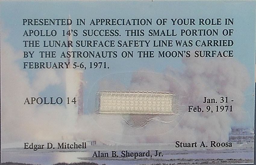 Lot #426 Apollo 14