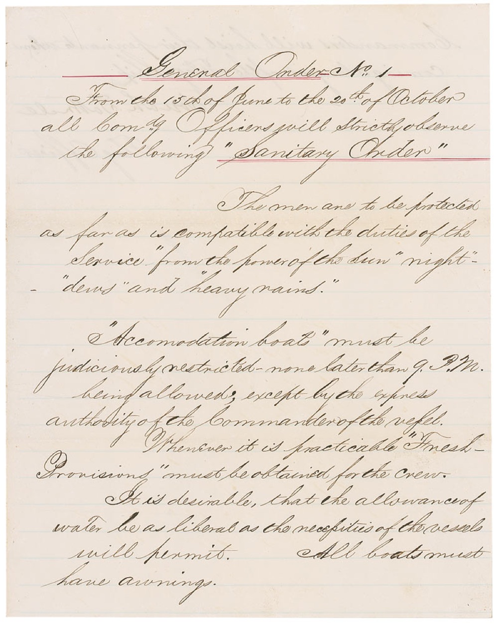 Lot #1960 Confederate Naval Document