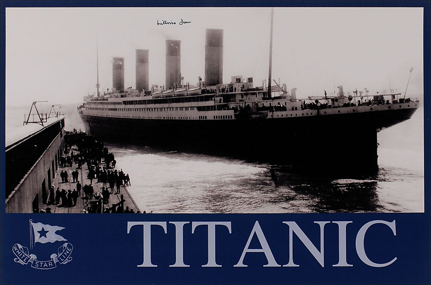 Lot #387 Titanic: Millvina Dean