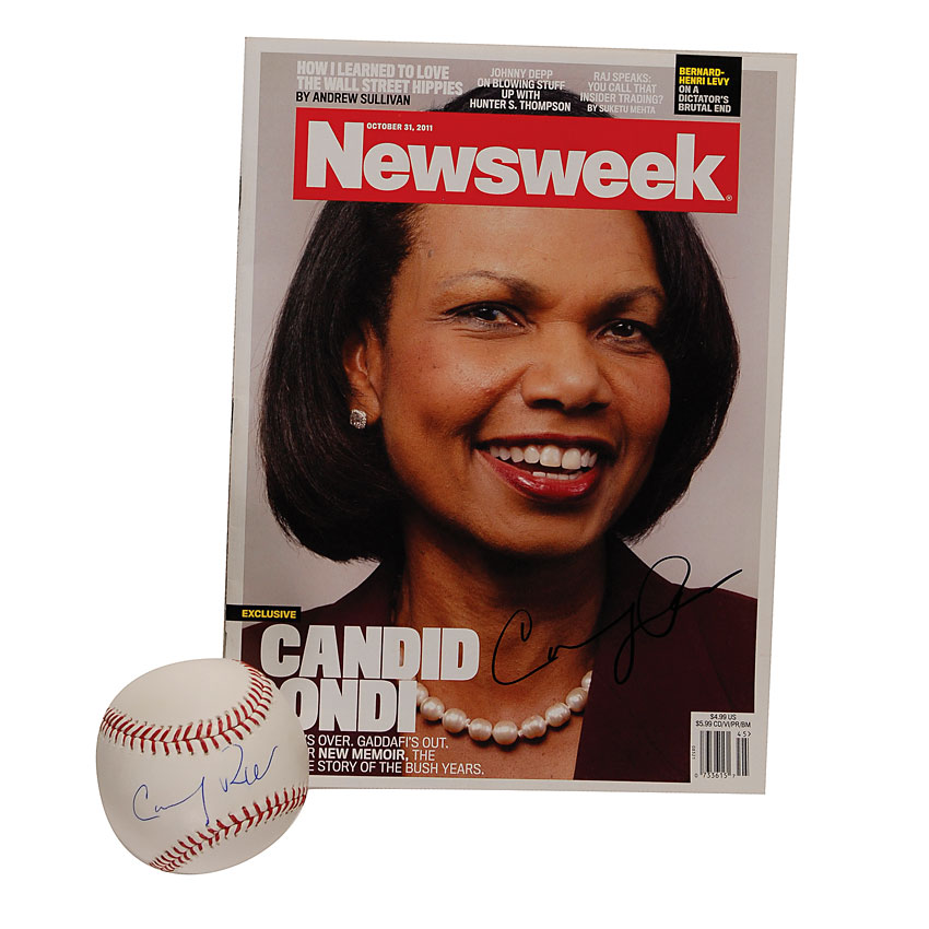 Lot #347 Condoleezza Rice