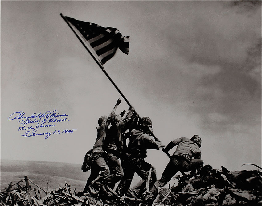 Lot #425 Iwo Jima: Hershel Williams