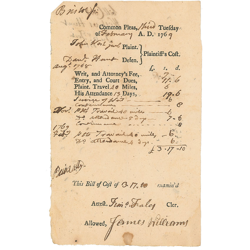 Lot #229 Declaration of Independence: Wilson and