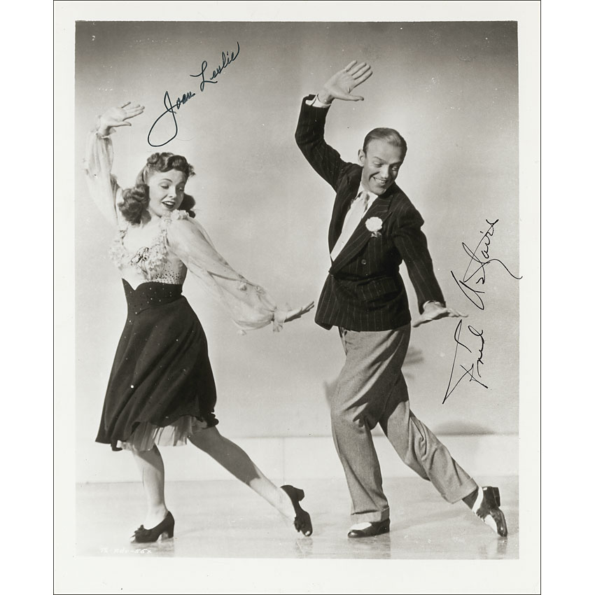 Lot #1074 Fred Astaire and Joan Leslie