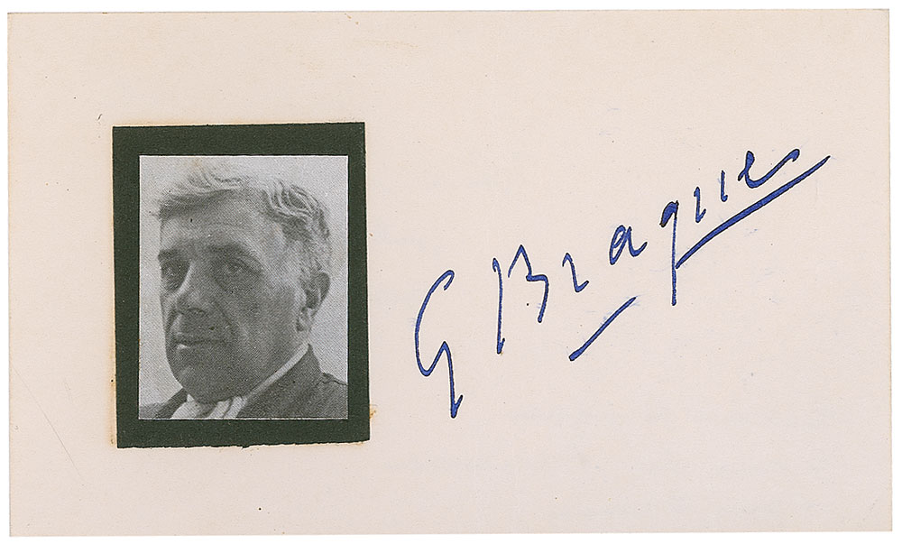 Lot #544 Georges Braque