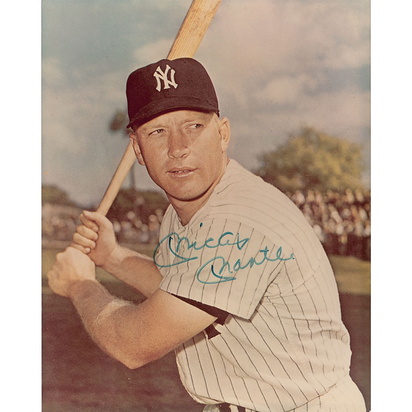 Lot #1704 Mickey Mantle
