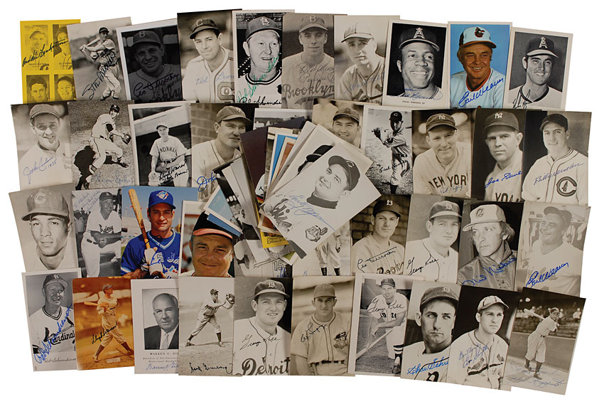 Lot #1432 Baseball Hall of Famers