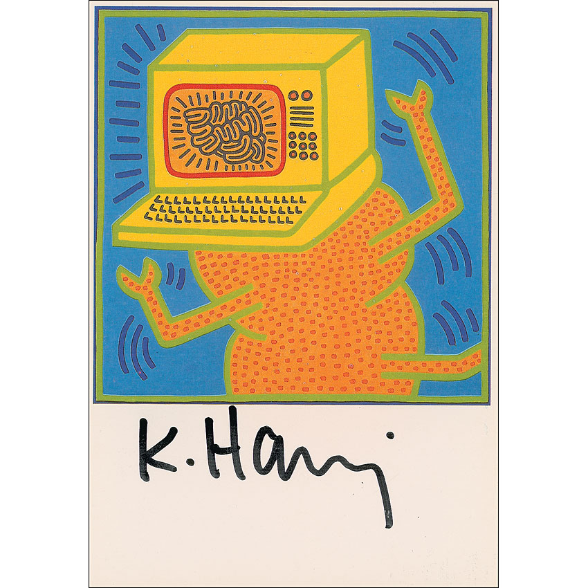 Lot #575 Keith Haring