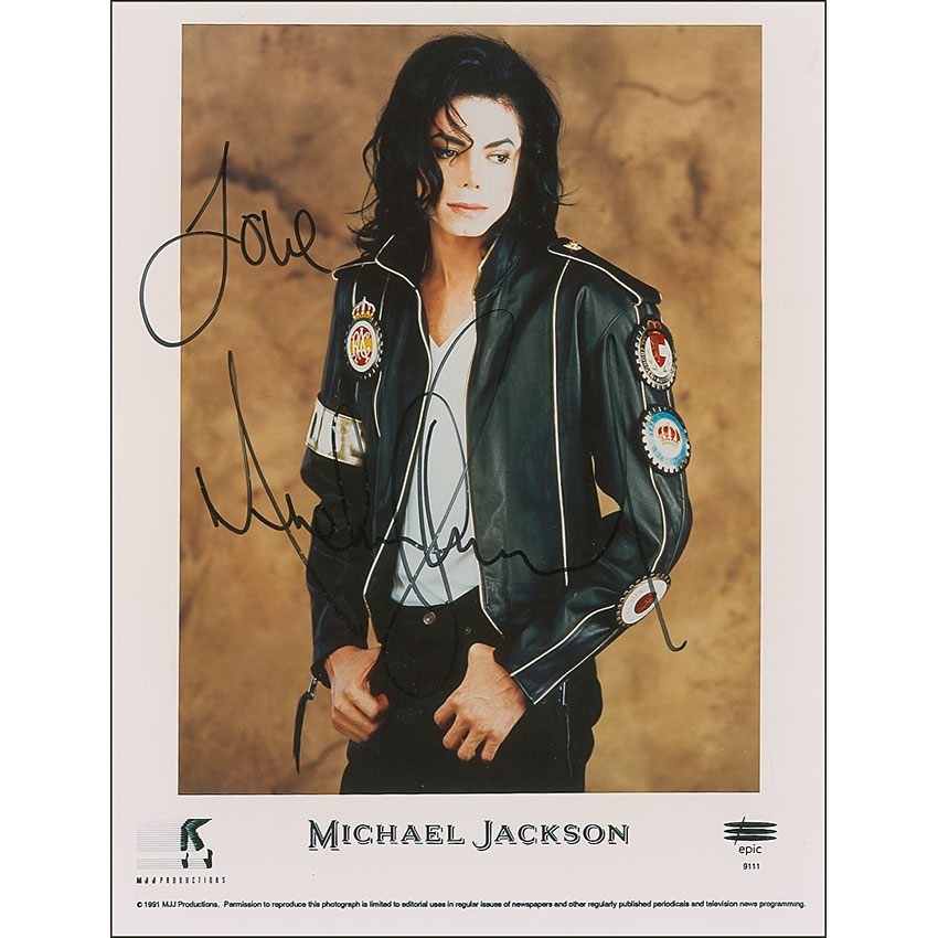 Lot #920 Michael Jackson