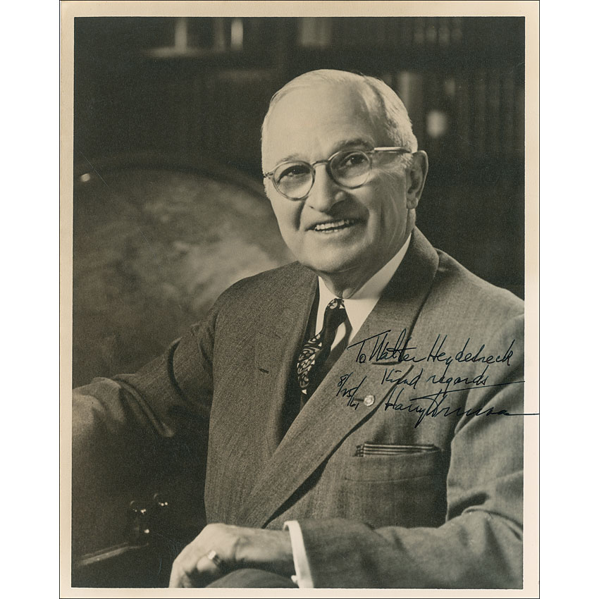 Lot #142 Harry S. Truman