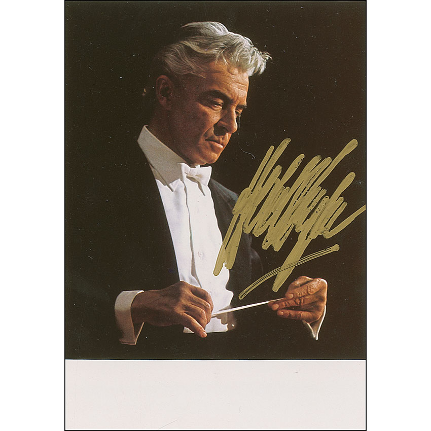 Lot #787 Herbert von Karajan