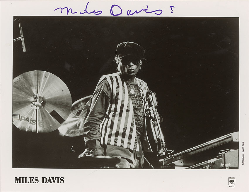 Lot #894 Miles Davis