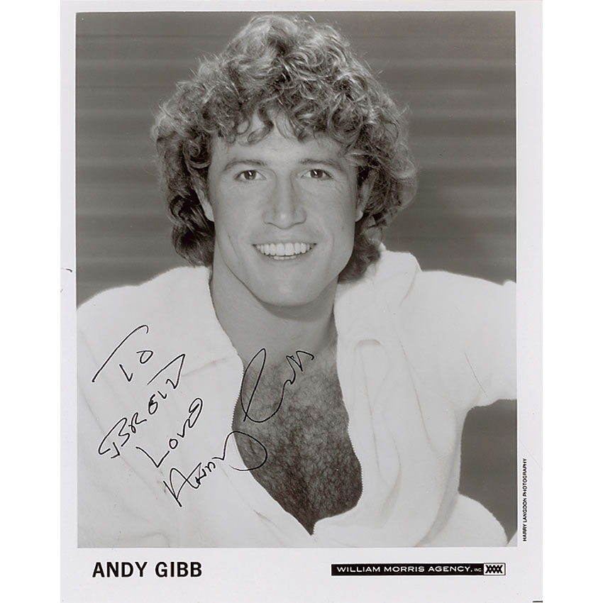 Lot #928 Andy Gibb