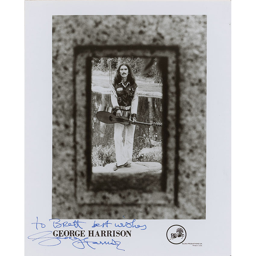 Lot #822 Beatles: George Harrison