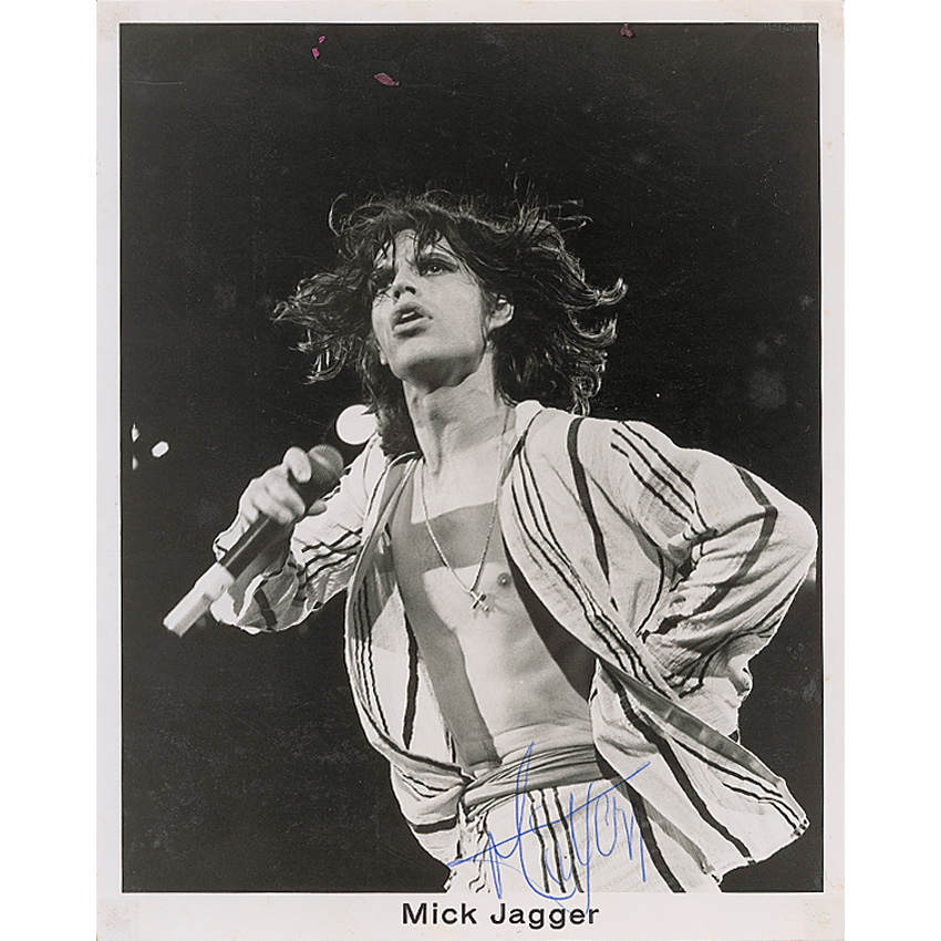Lot #945 Rolling Stones: Mick Jagger