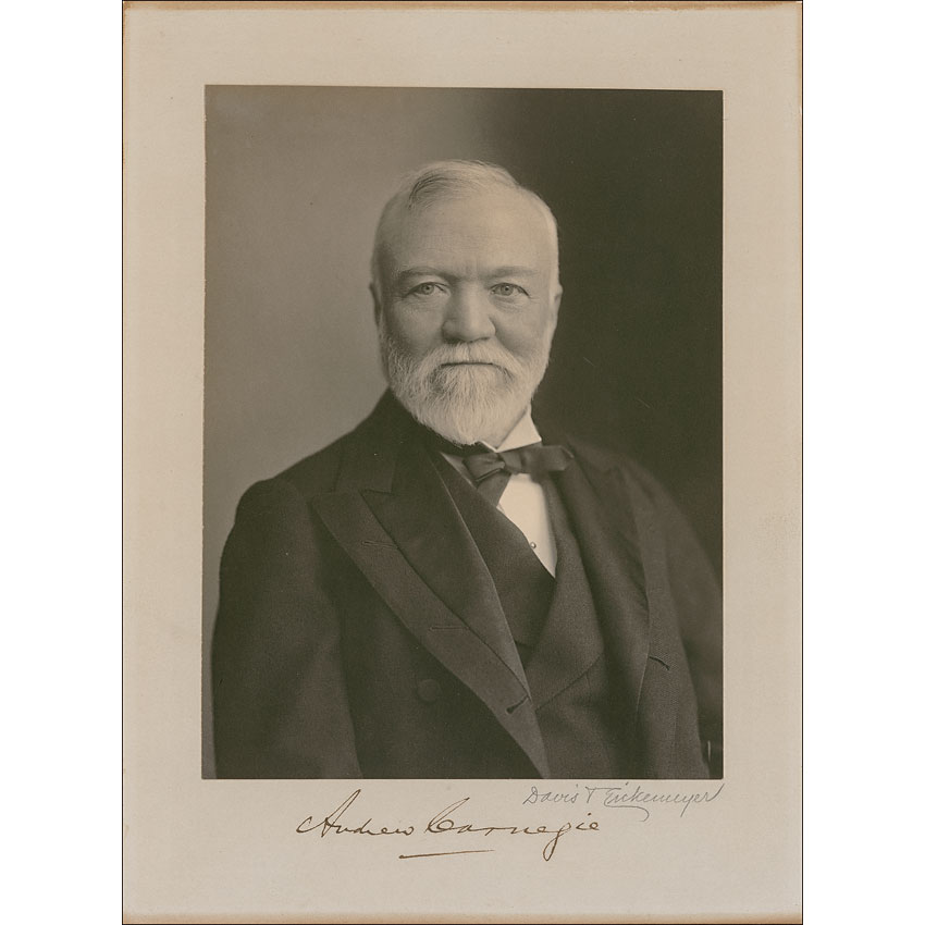 Lot #193 Andrew Carnegie