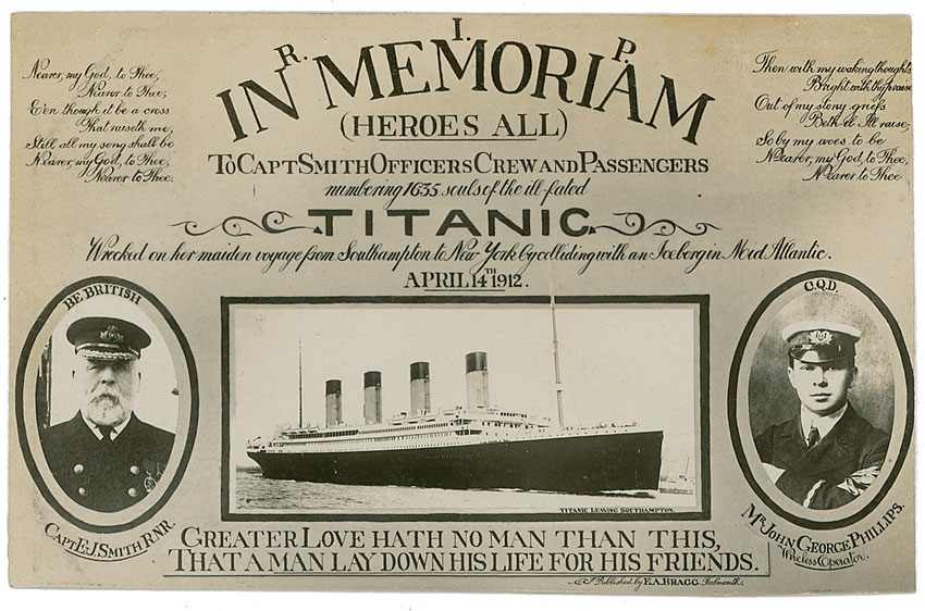 Lot #1741 Titanic Memorial