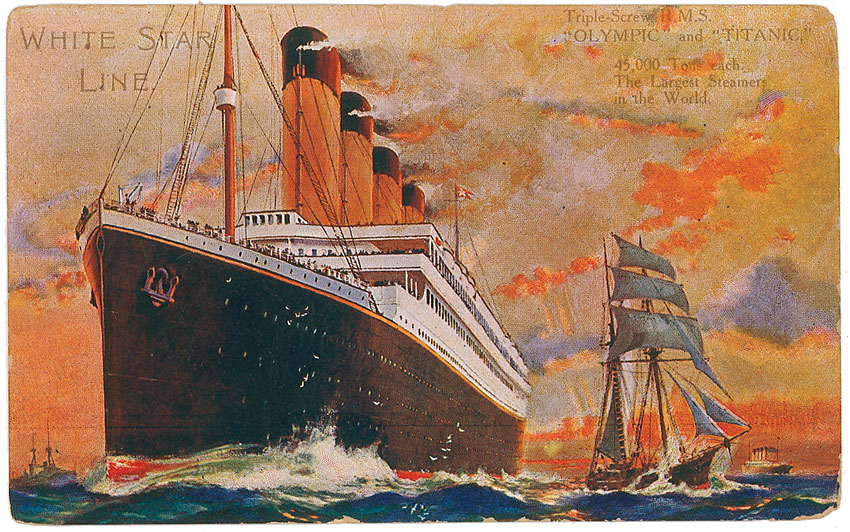 Lot #1745 Titanic Pre-launch 1911