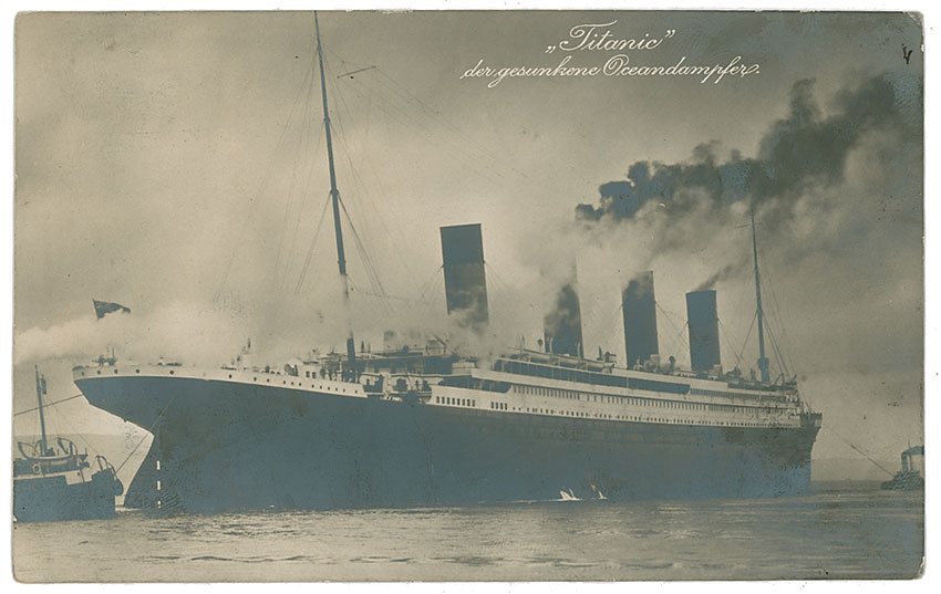 Lot #1740 Titanic German
