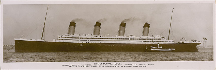 Lot #1736 Titanic