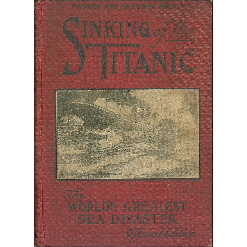 Lot #1685 Sinking of the Titanic